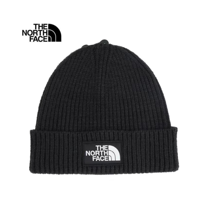The North Face 北面徽标Logo针织绒线帽街头嘻哈时尚情侣毛线帽