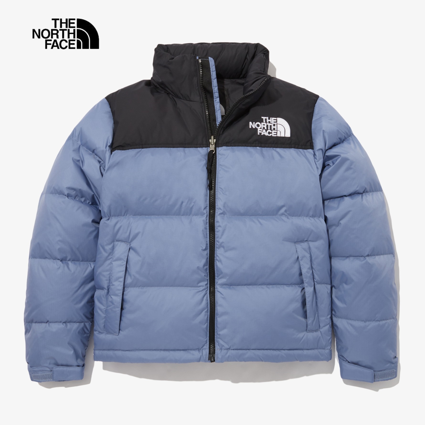 THE NORTH FACE/北面 FW22 Logo女款冬季保暖拉链立领鹅绒羽绒服