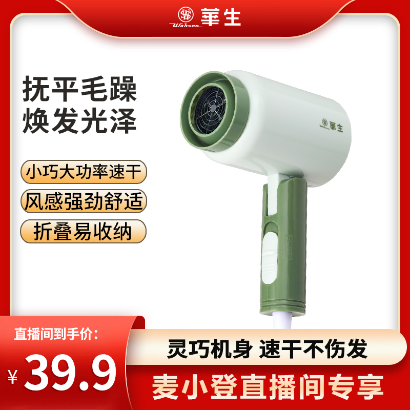 【小登专享】电家用护发理发店专用大功率风力风筒专业吹风机6613