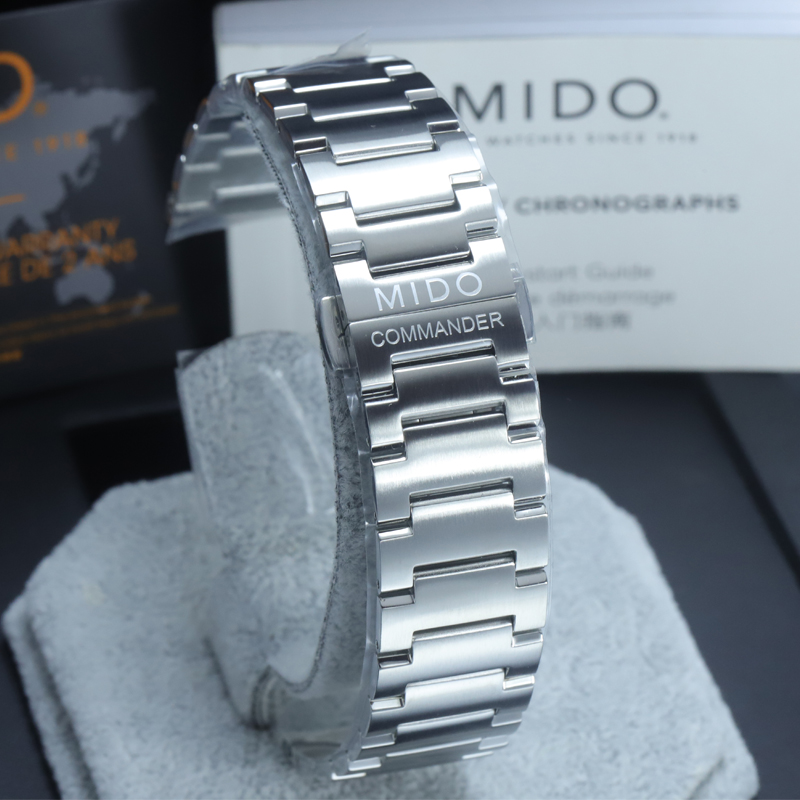 适配MIDO美度M021原表带指挥官M021626 M021431A原装 钢带手表链