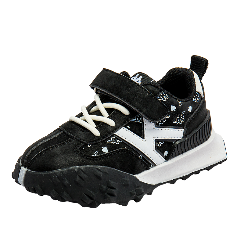 Kappa Kids中大童舒适透气跑步鞋防滑耐磨男女童运动鞋KAZD223002