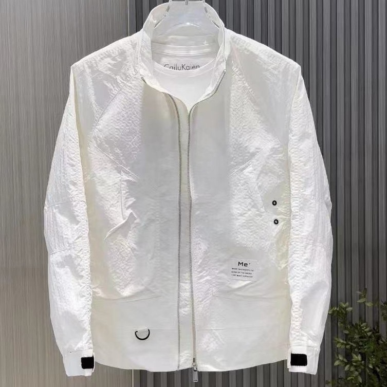 新款高品质男士立领休闲夹克外套