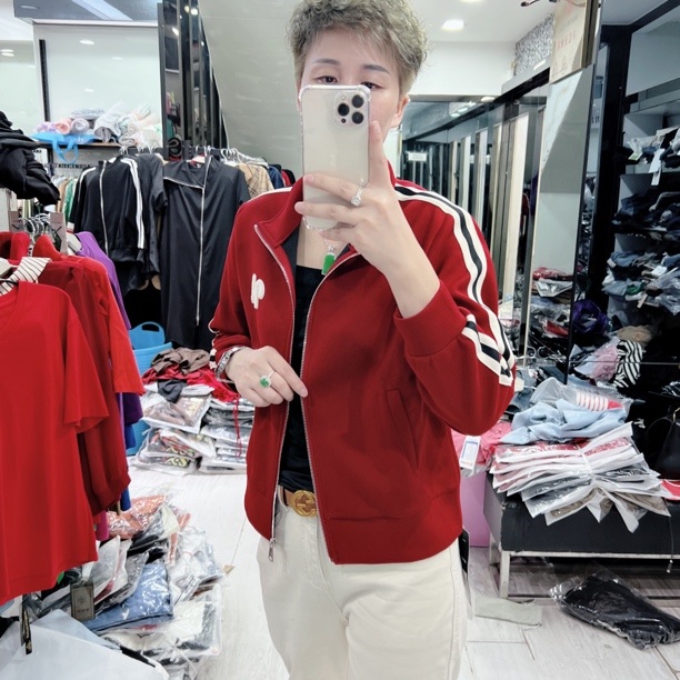 秋新品单层棉不起球立领百搭外套6207品