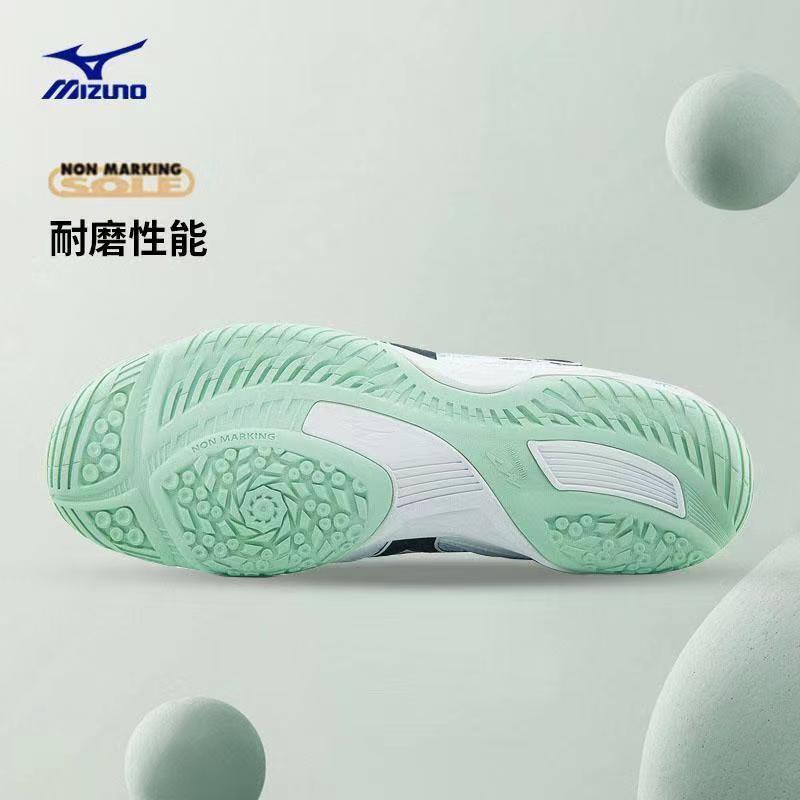 美津浓乒乓球鞋男款透气网面防滑耐磨训练鞋高端女款高弹力运动鞋