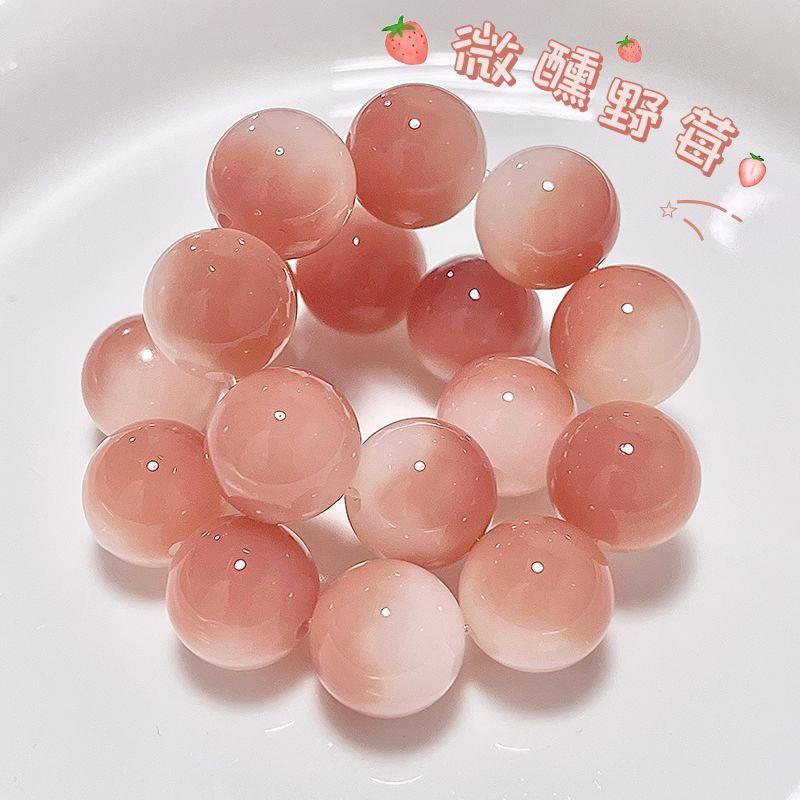 微醺野莓菩提子手串学生绕指柔盘玩文玩天然菩提根盘玩佛珠女文玩