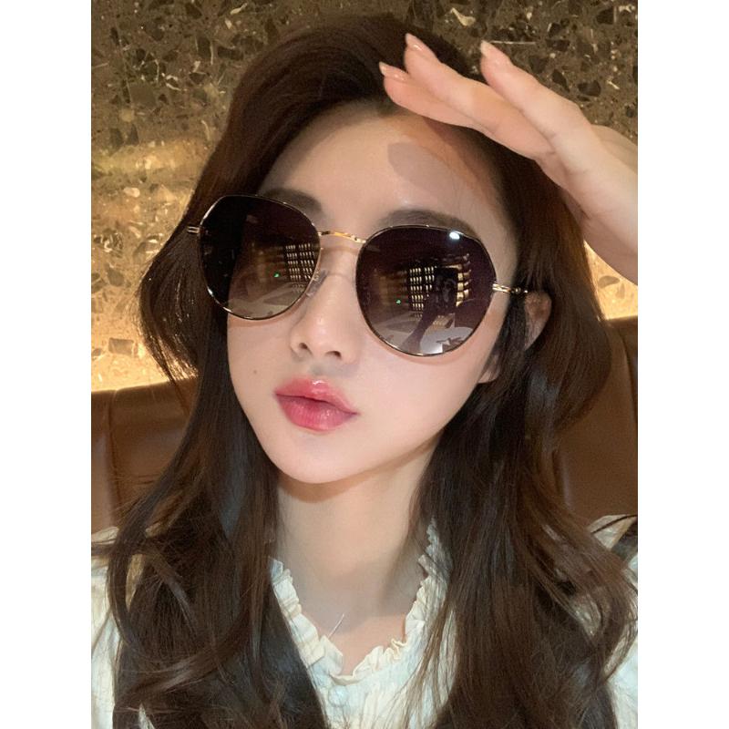 墨镜2023年新款女士大脸显瘦防紫外线偏光太阳眼镜韩版潮开车专用