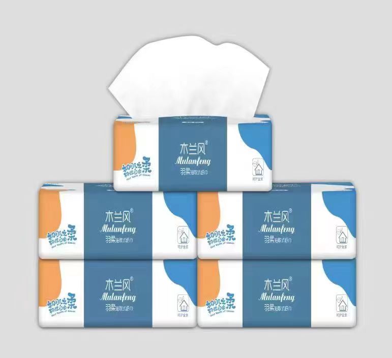 木兰风抽纸一包（笔笔笔 多功能简约学生韩式耐用）