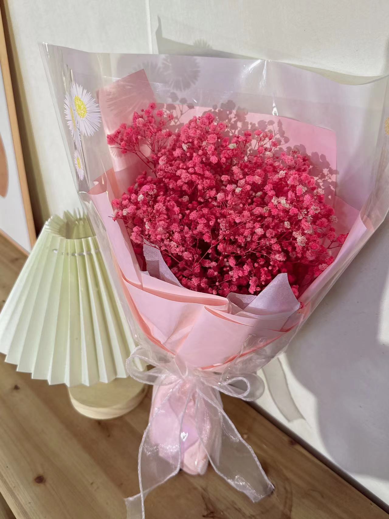 【永生满天星花束】云南永生花干花满天星小花束家居摆件礼物