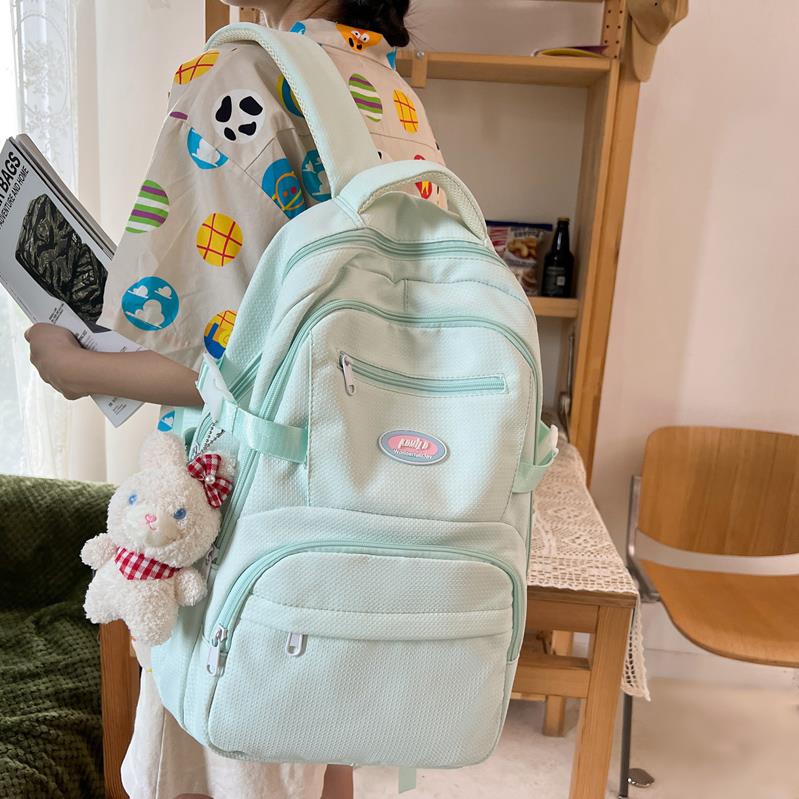 FAVMARTHA书包女2023新款女童女孩初中女生五六年级森系高颜值大