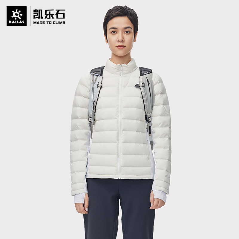 凯乐石羽绒服女立领内搭轻薄鹅绒服户外登山外套KG2243228