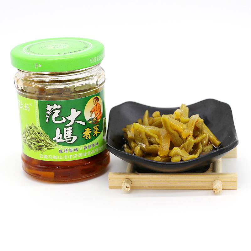 范大妈香菜即食贡菜罐头下饭菜佐餐酱菜凉拌香脆小菜笋0g