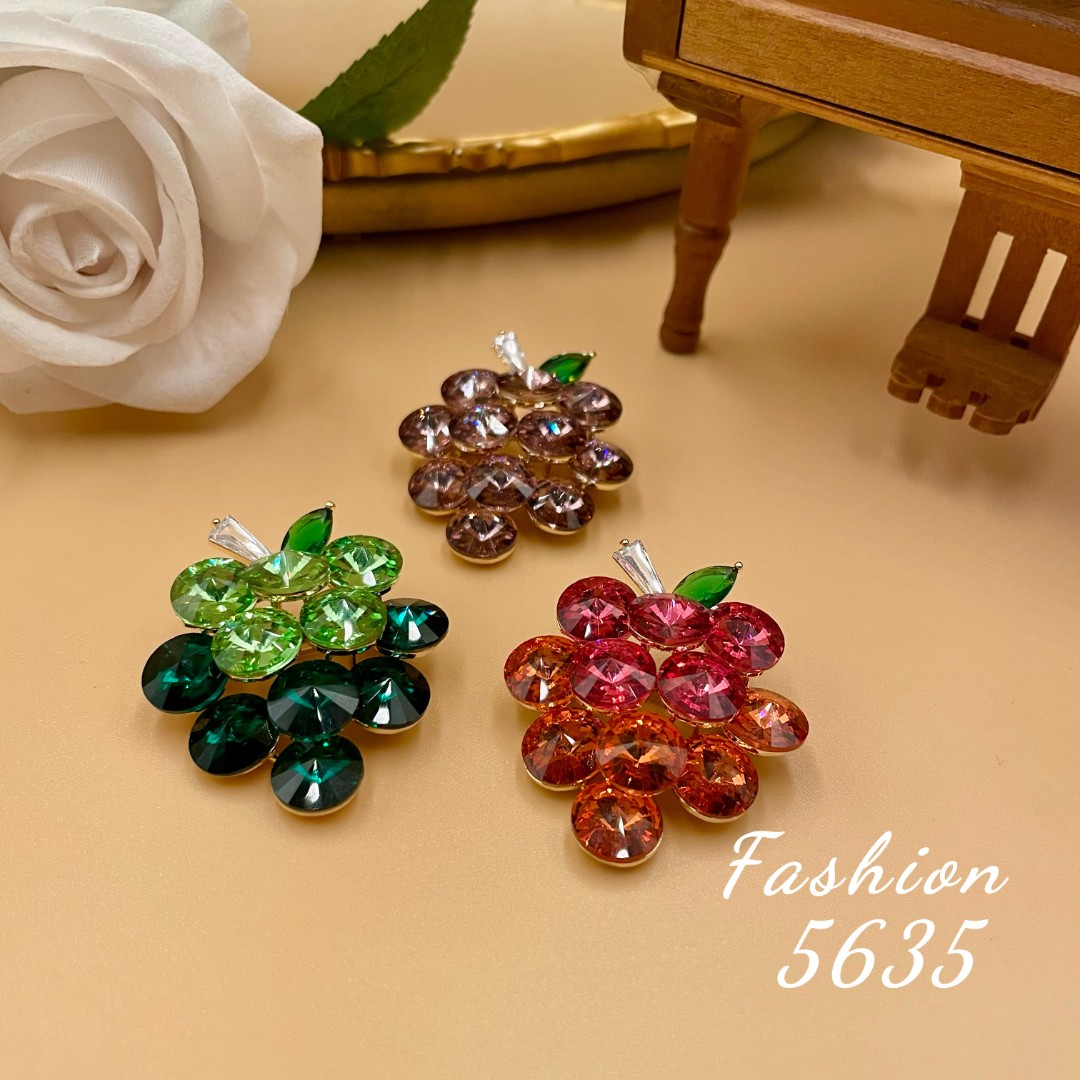 铜合金胸针 精致轻奢高级感胸针~5635