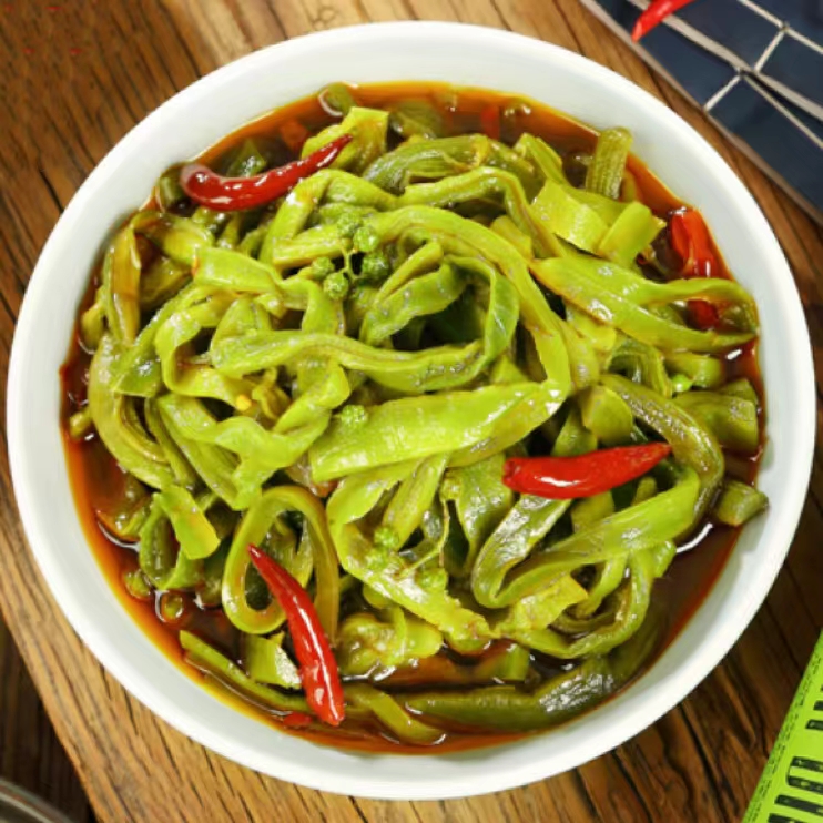 鼎养园椒麻贡菜一级500克/袋（非贡菜干）DY-冷链发货脆嫩鲜辣