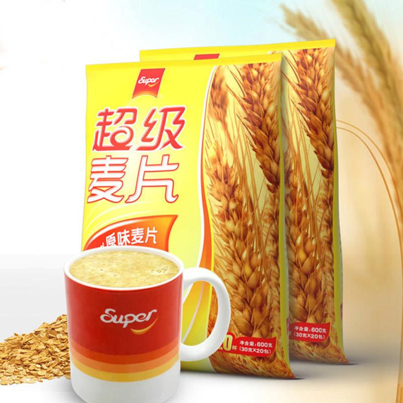 超级原味麦片早餐营养燕麦片红枣速溶冲饮零笋0g