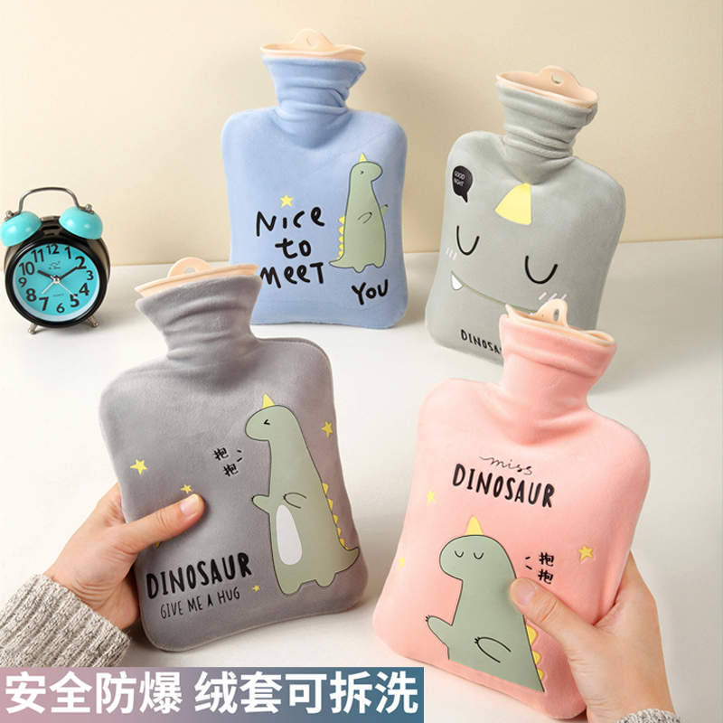热水袋注水加厚防爆大小号热敷女生暖肚子暖手袋灌水暖手宝暖手袋