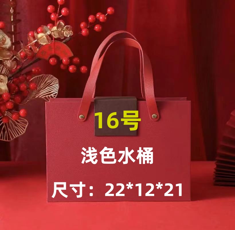 【16号】  冬季新款时尚休闲浅色水桶包  k16