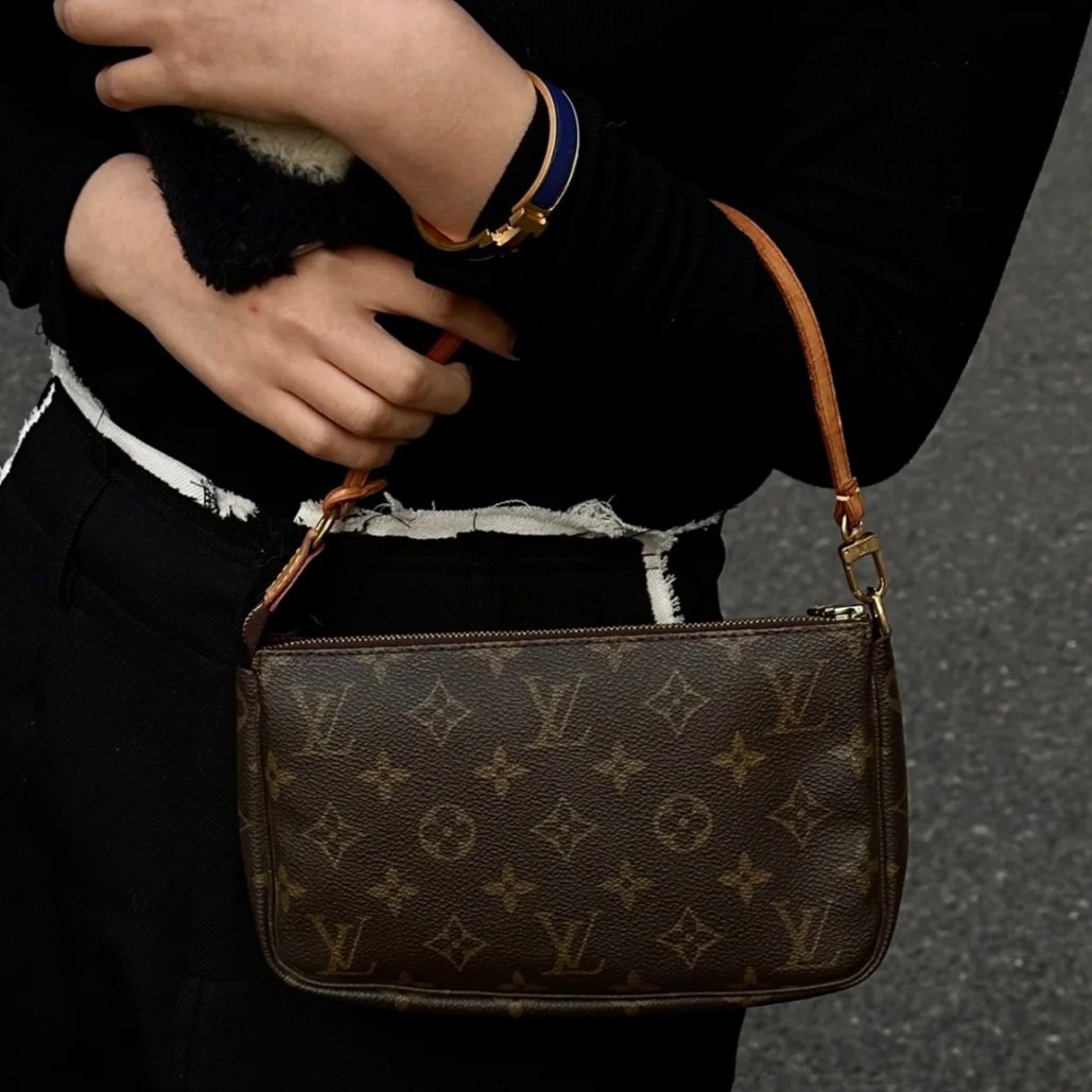 95新 LouisVuitton/路易威登 84168 麻将单肩包 全原