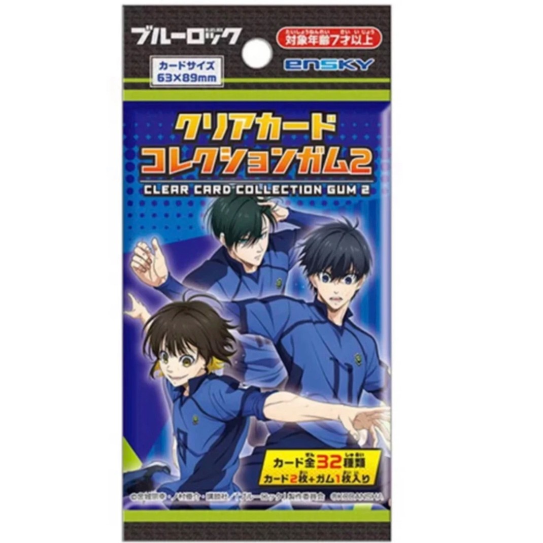 【日谷】ensky 蓝色监狱 食玩透卡第二弹不寄零食 蓝锁谷子