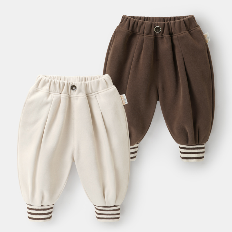 【现货】Y8148婴儿衣服休闲灯笼裤秋装春秋儿童宝宝束脚裤长裤子