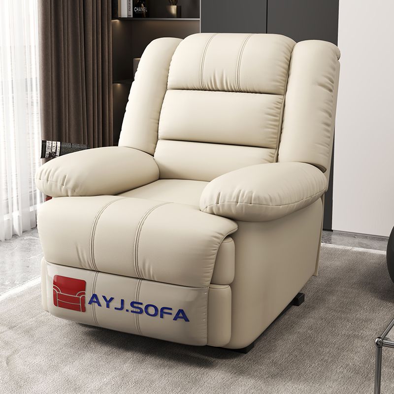 头等太空沙发舱科技布艺单人可躺摇椅皮艺电动美甲懒人多功能客厅