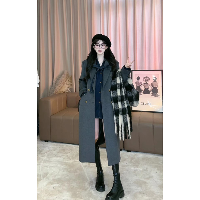 豆豆精选●伦敦大道Q3DY3583A大衣外套