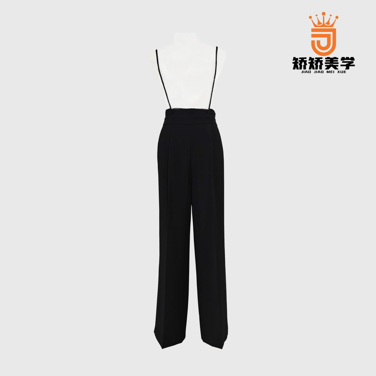 【都市温柔】矫矫新款时尚气质显瘦阔腿裤薄款黑色女士裤S191127C