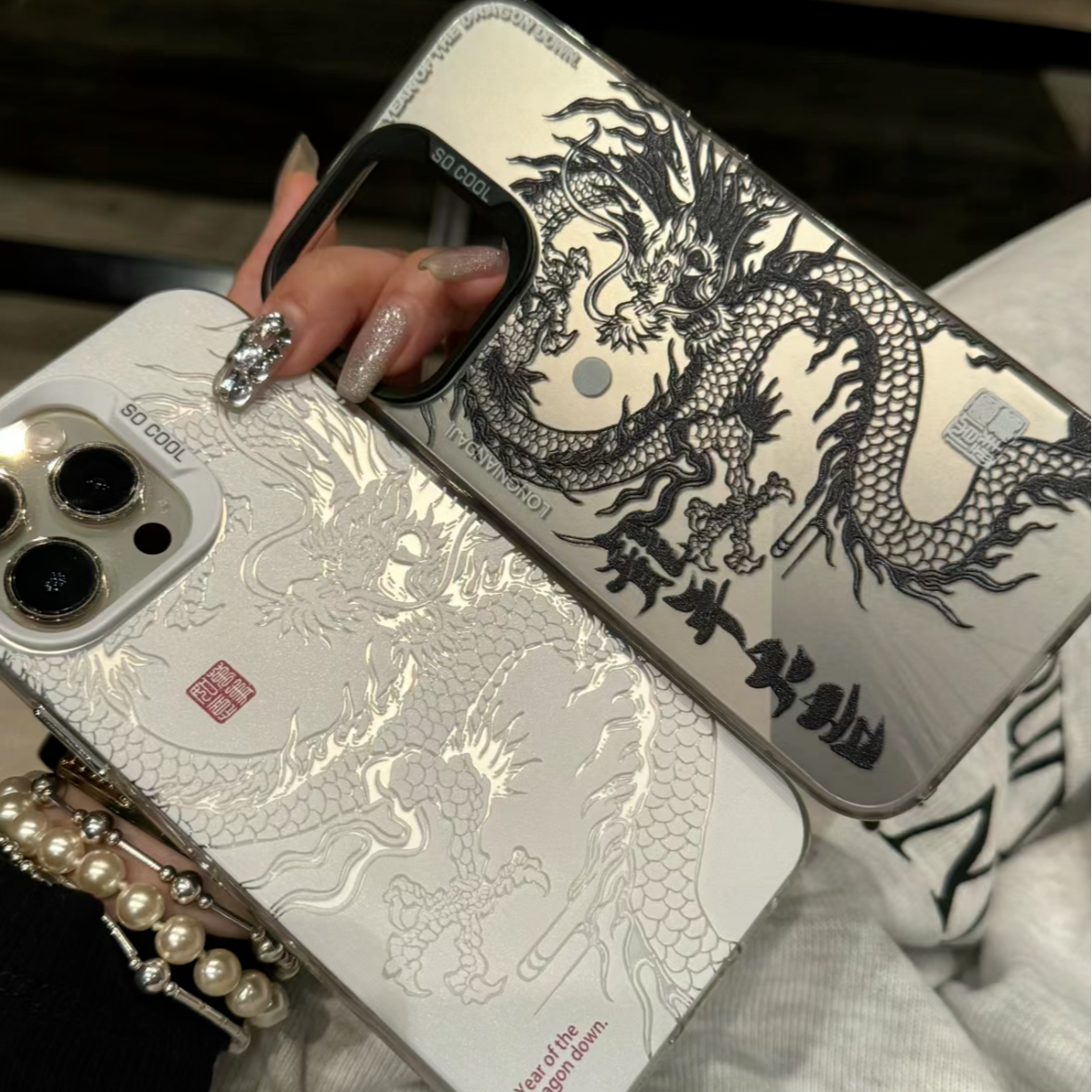 2024龙年新年新款iPhone15/14promax手机壳苹果13国风12/11防摔壳