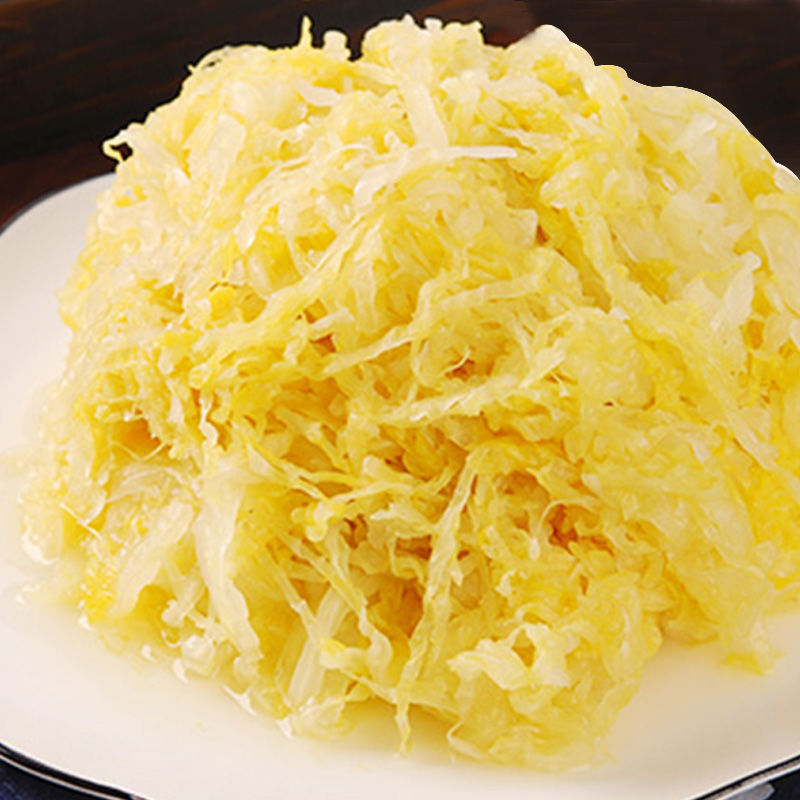 东北酸菜正宗大缸腌制酸菜500克/袋酸菜丝东北特产杀猪菜泡菜