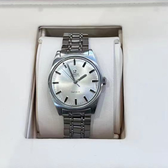 95新 Omega/欧米茄 ZW1973欧米茄日内瓦自动机械腕表