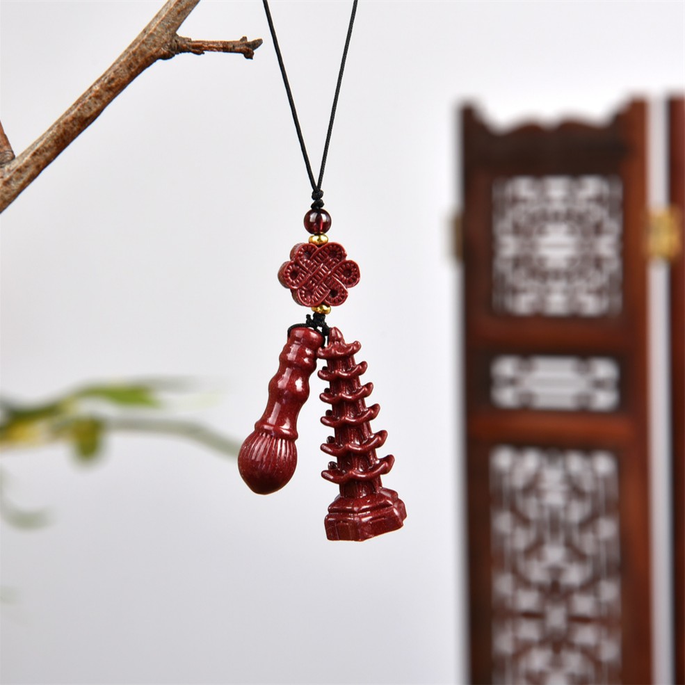 （叶）八月秋~简约国风文昌塔状元笔挂件（金榜题名，学业事业）