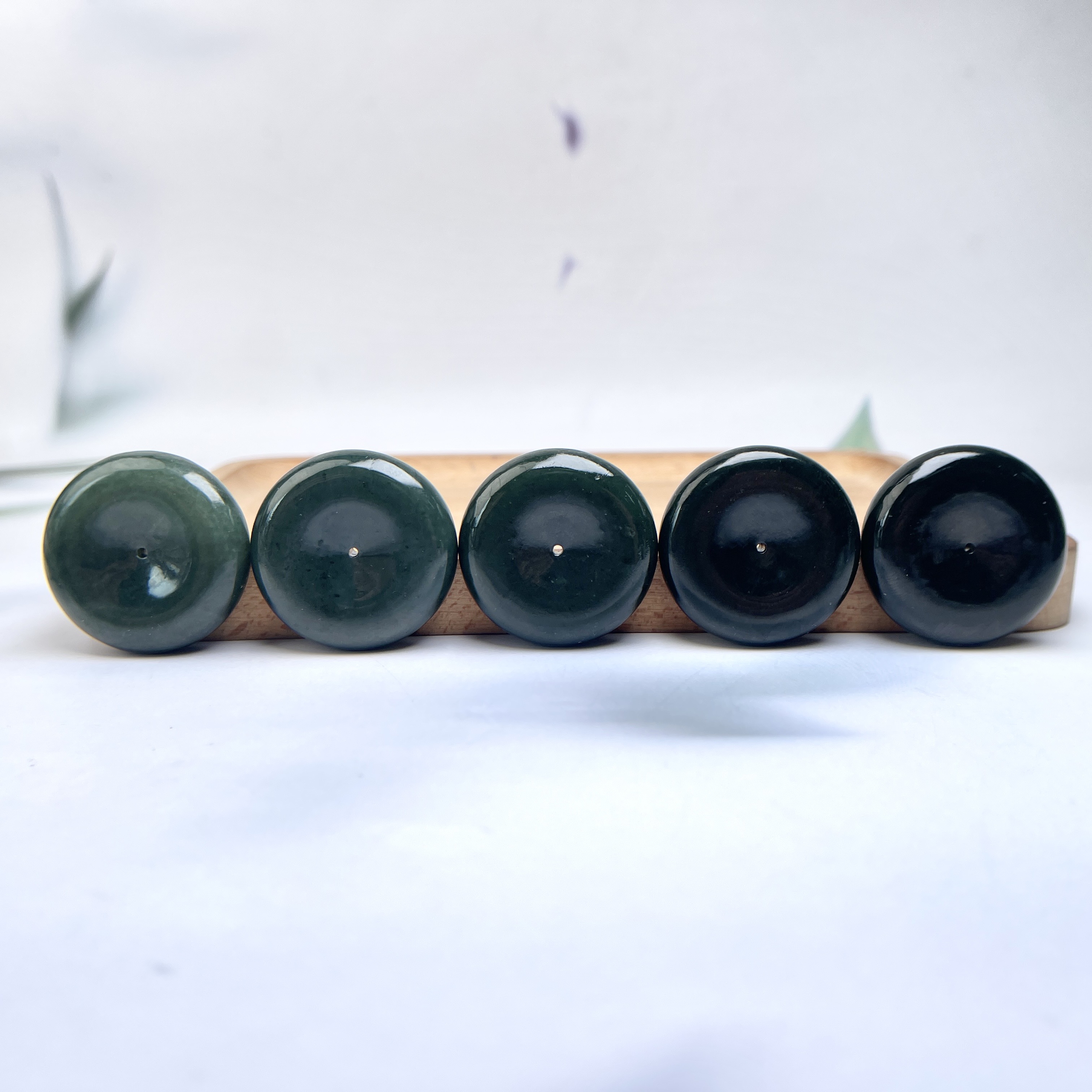 玉美人菲菲/40526和田玉吊坠平安扣35*35mm^多样性发一