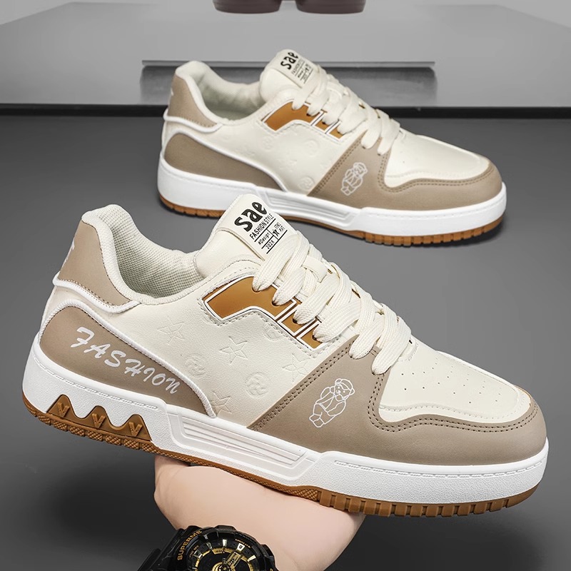 回力瑞男鞋春秋季2024新款百搭厚底休闲小白板鞋男士小众设计潮鞋