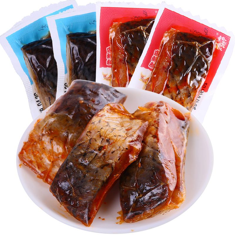 外婆家鱼香聚醉鱼500g250g原味即食醉鱼干中段鱼仔绍/0lb蔬菜组合