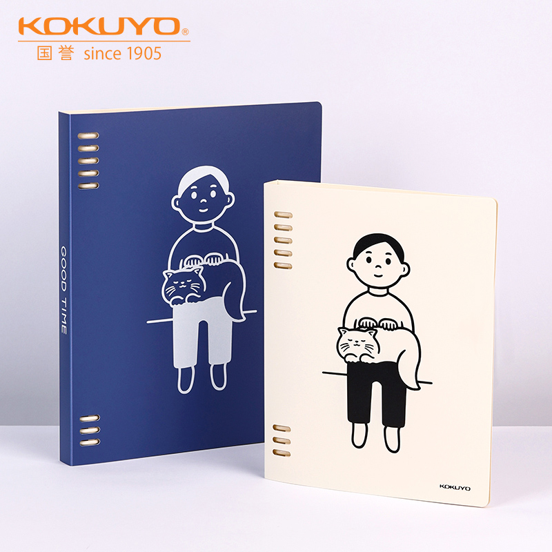 KOKUYO国誉Noritake联名系列活页本8孔书写不易硌手学生用笔记本