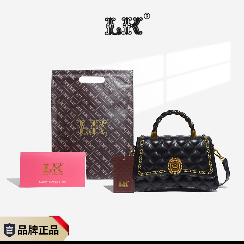 【粉丝专享】五金女孩新款小方包盒子包单肩斜挎包