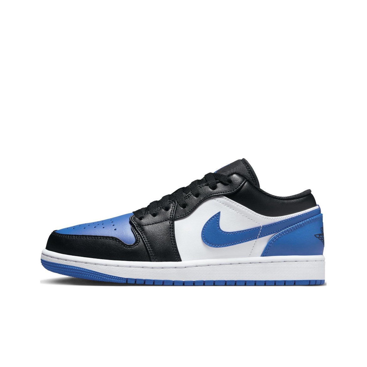Air Jordan 1 Low 耐磨透气 低帮复古篮球鞋男款黑蓝白553558-140