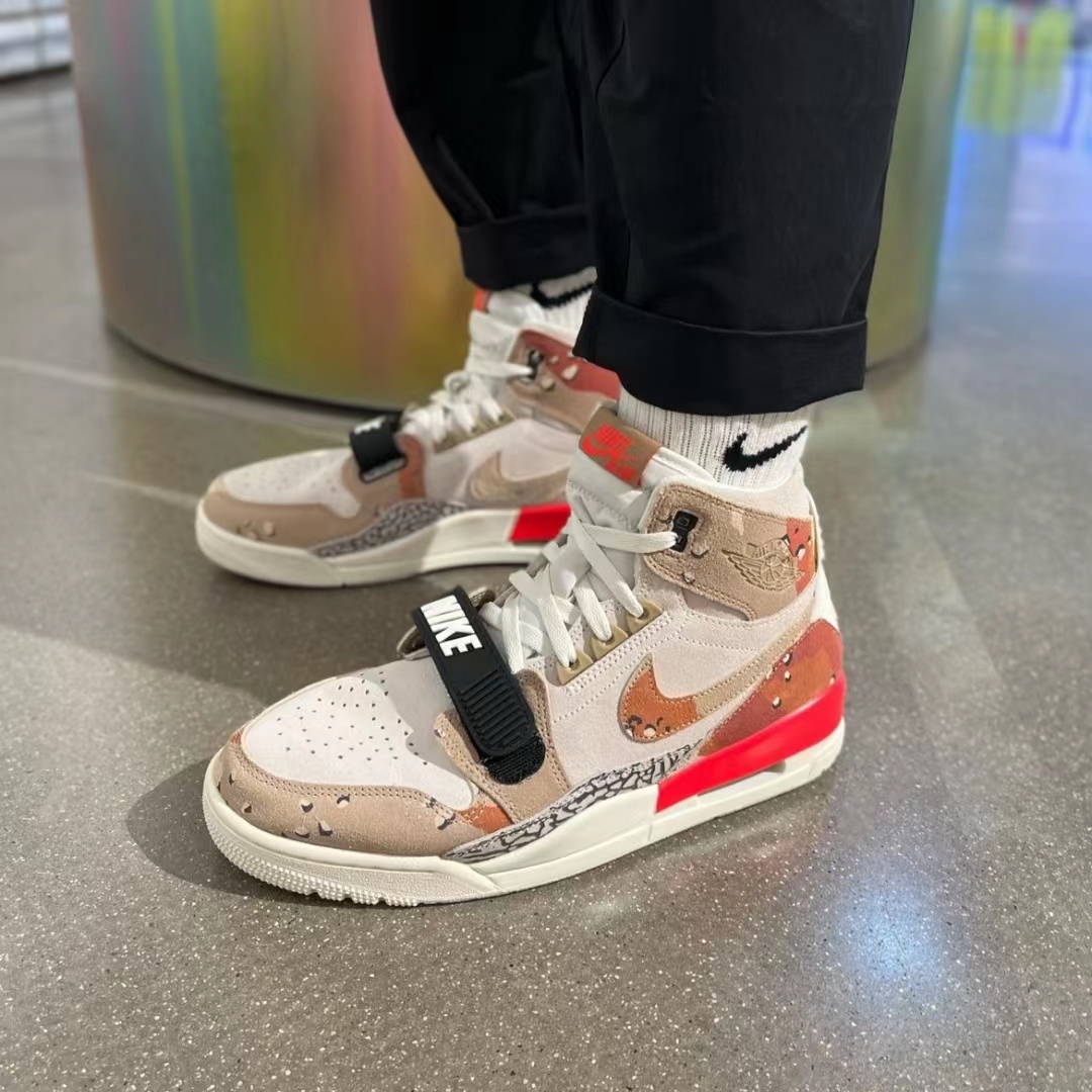 Air Jordan Legacy 312 沙漠灰 复古篮球鞋 AV3922-126