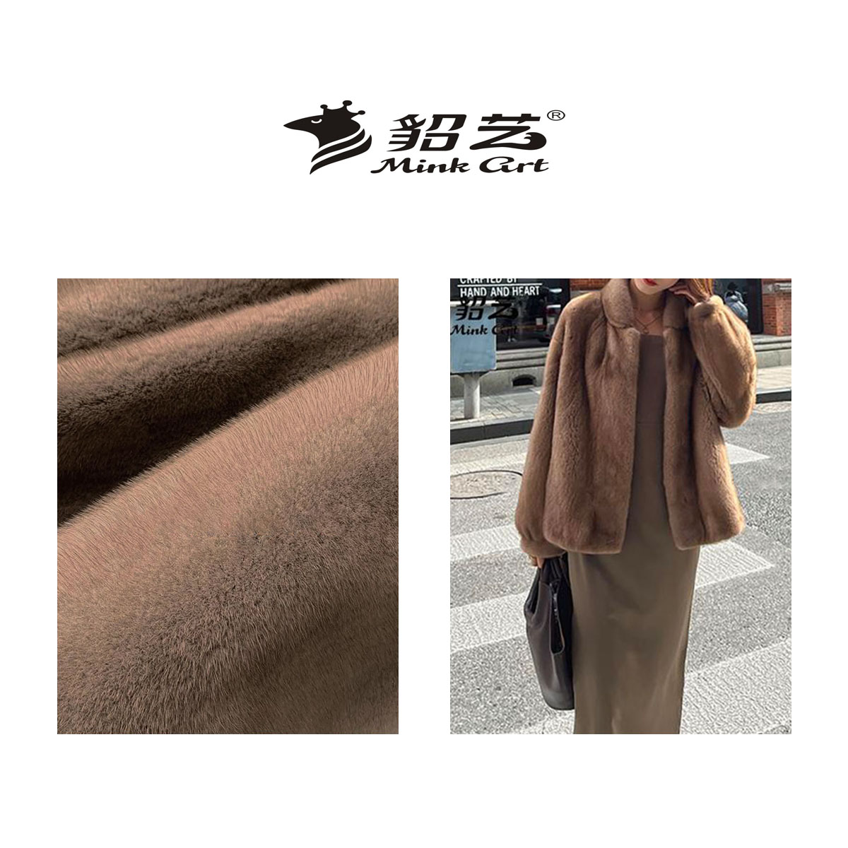 春春严选【希腊女神】ZK69 百搭韩版紫标级天鹅绒短款整貂冬季皮草