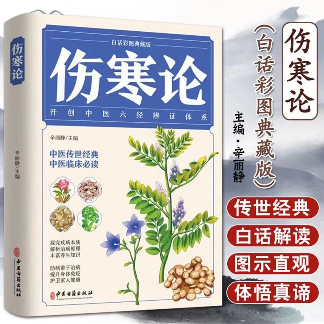 伤寒论张仲景著全集图解伤寒杂病论白话文文白对照中医养生书籍