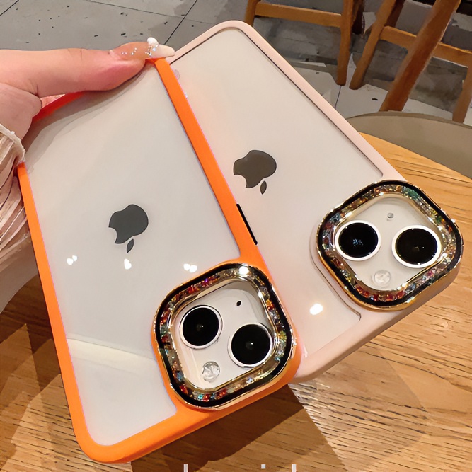 新款七彩闪钻苹果14pro手机壳高颜值iPhone13promax轻奢潮牌12女