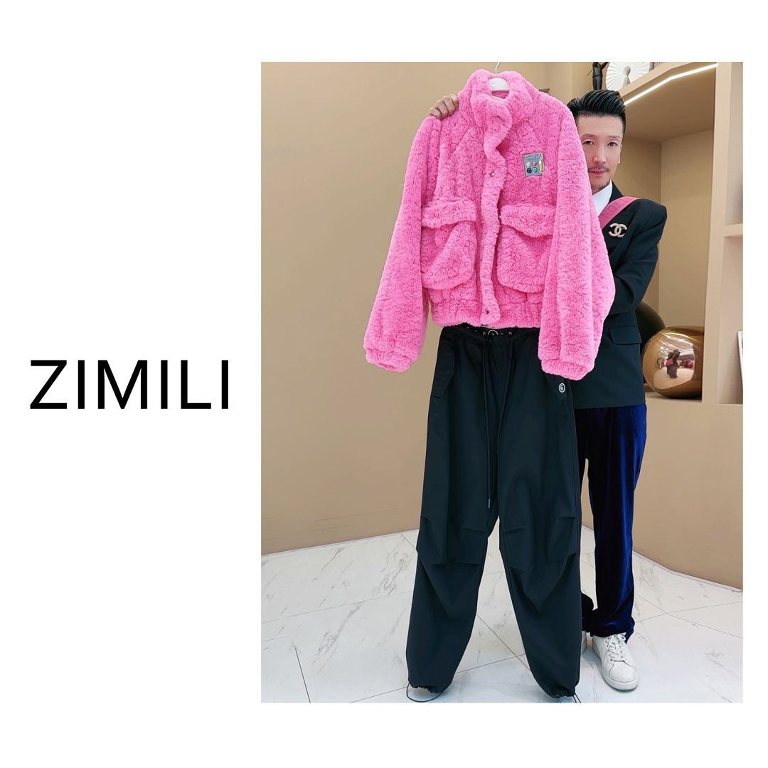 【LING哥定制】冬季毛衣设计小香风外套2019A+黑色加绒工装裤2560A