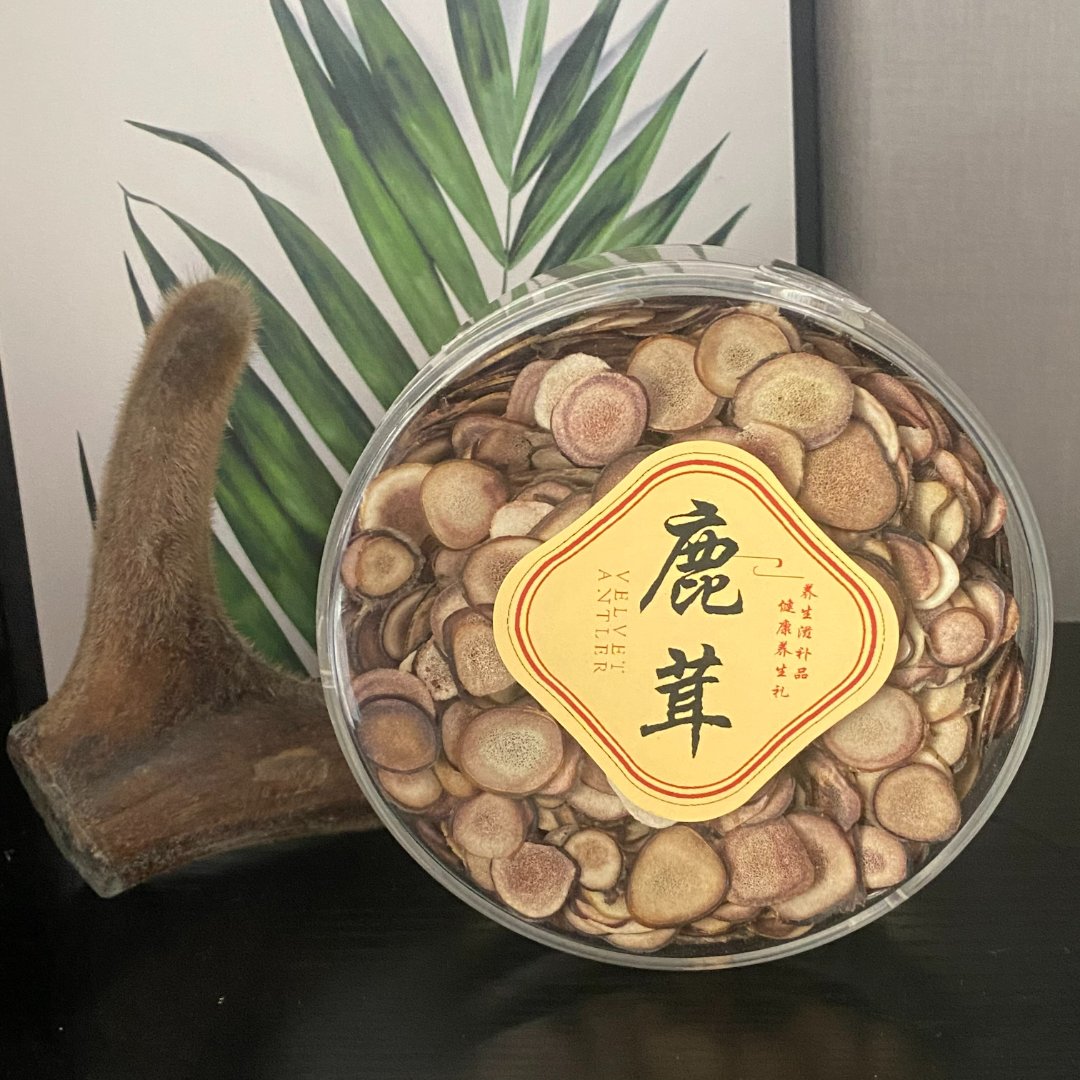 春季头茬新鲜鹿茸片整支切片泡酒煲汤包邮