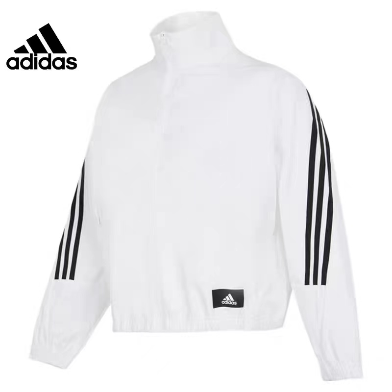 adidas/阿迪达斯 #BJCC女子运动训练休闲夹克外套 H21577