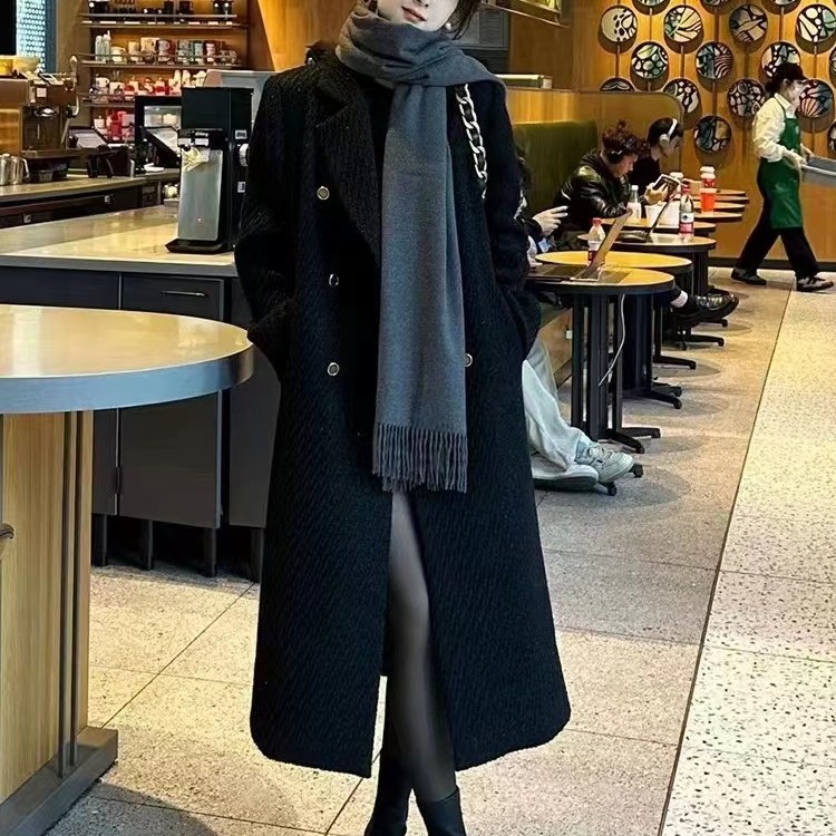 9225号灰姑娘99773#垫肩双口袋细闪填充小香外套长（手袖有填充）