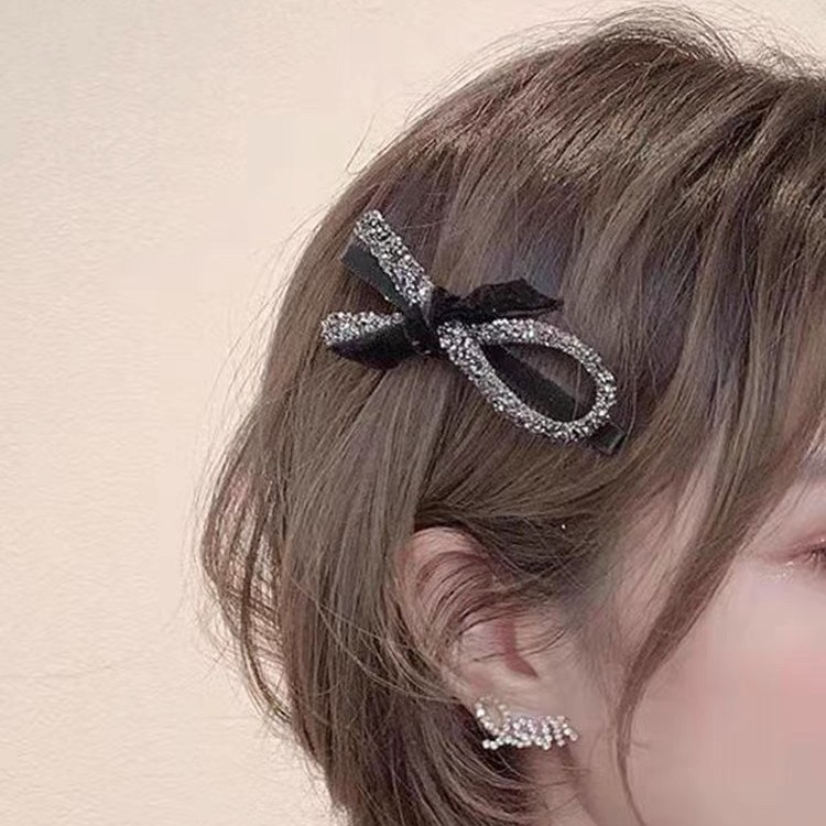 满钻刘海夹只气质网红百搭刘海侧边夹韩版镶钻钻发夹发卡ins