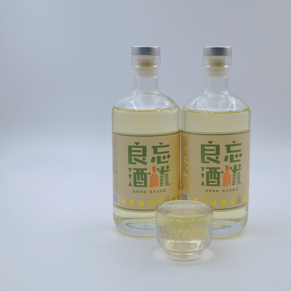 良水忘忧11度糯米鲜酿米酒纯手工自然酿造350ml*2瓶米酒