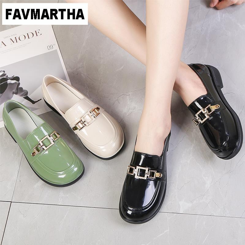 FAVMARTHA时尚雨鞋女低帮水鞋夏季外穿防滑防水胶鞋休闲厨房工作