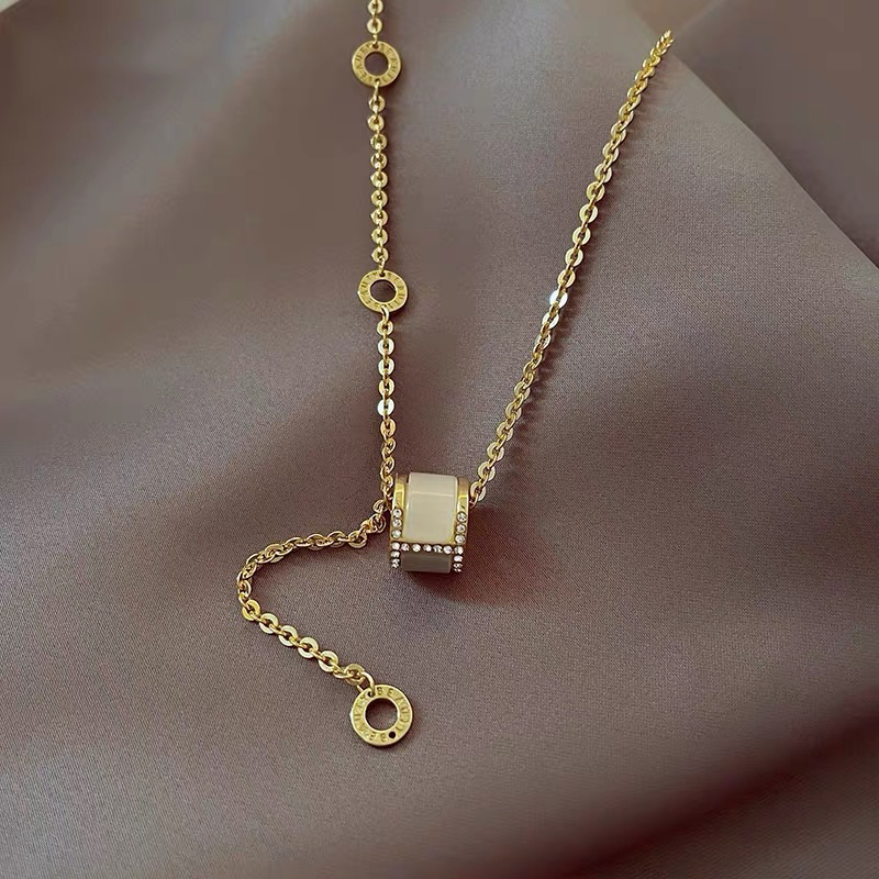 88189轻奢小蛮腰钛钢链高级感项链锁骨链