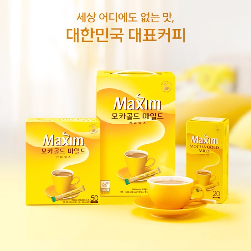 韩国Maxim东西麦可馨三合一咖啡