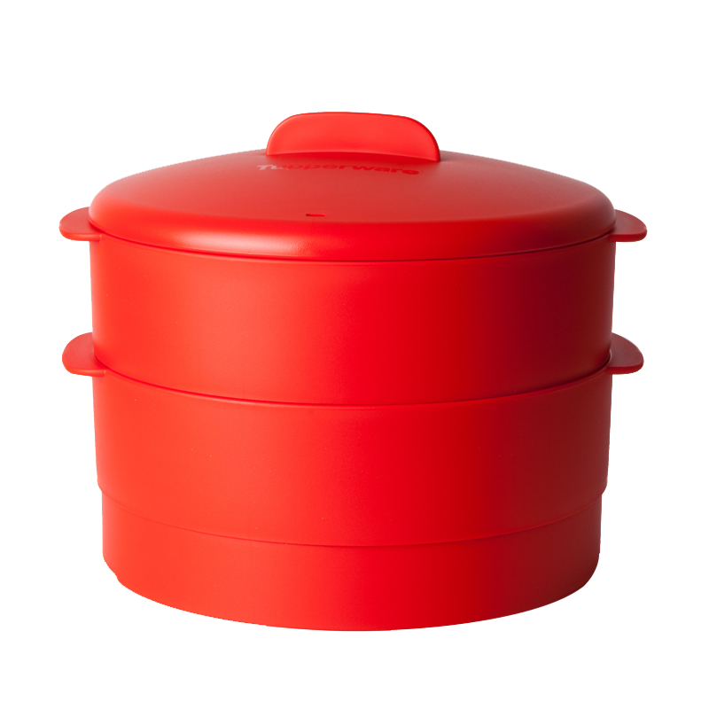 特百惠（Tupperware） 特百惠双层蒸霸升级版 安全材质蒸锅蒸屉